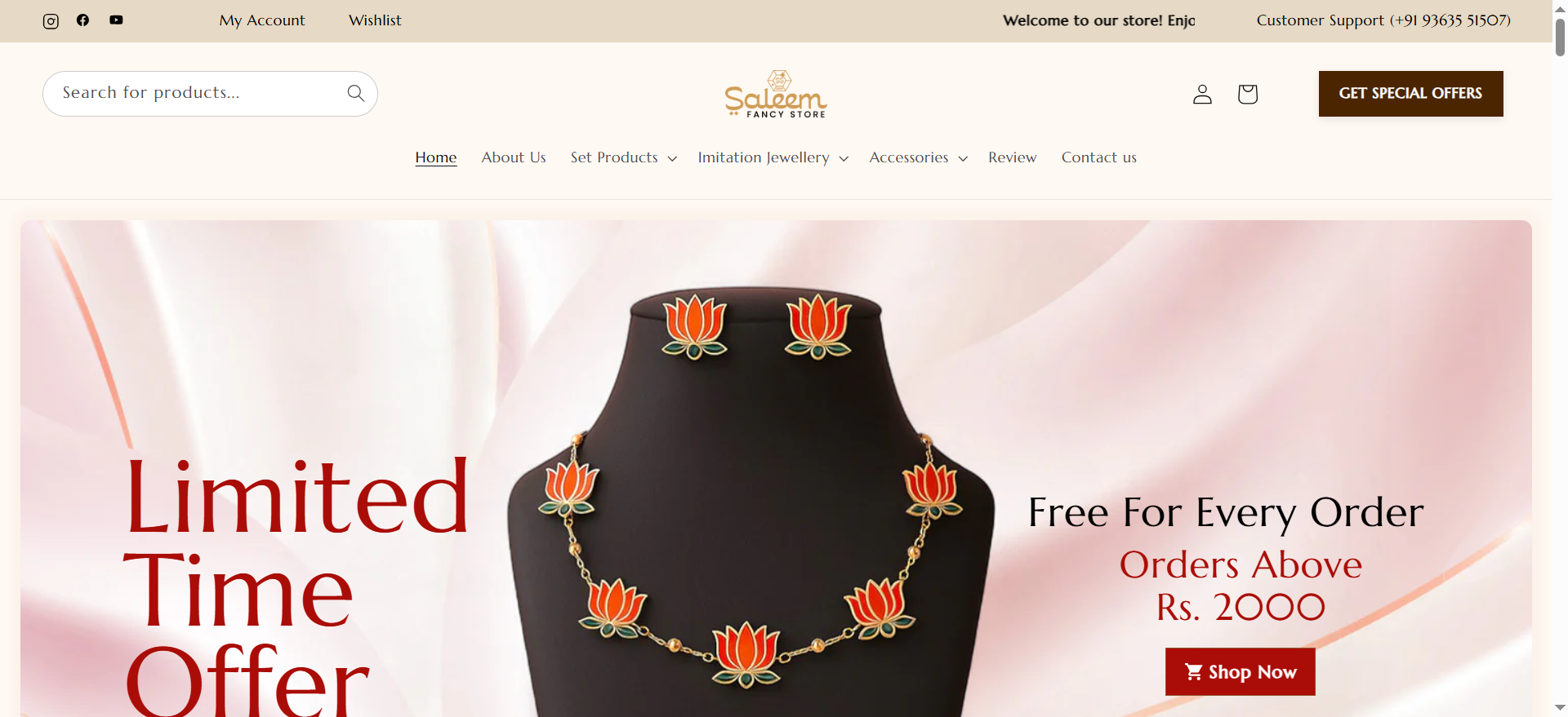 Shopify Site 1